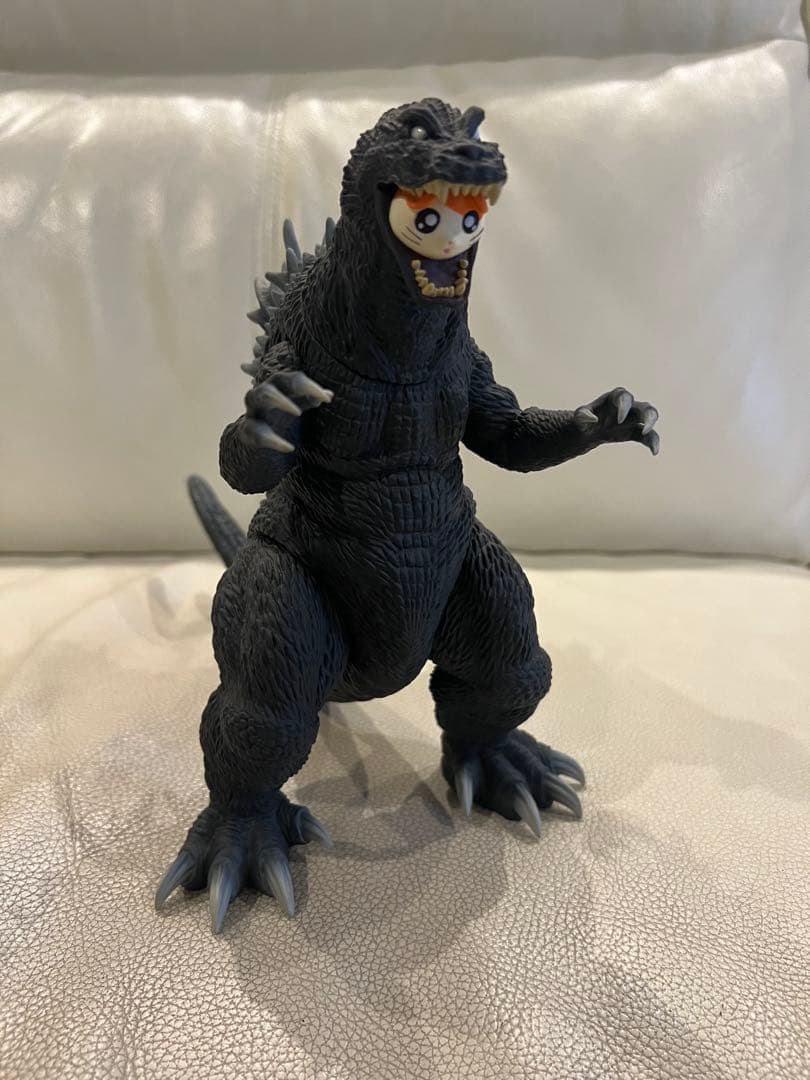 美品　【プレミアムバンダイ】怪獣番外地　ゴジハムくん & ゴジラ(2001)