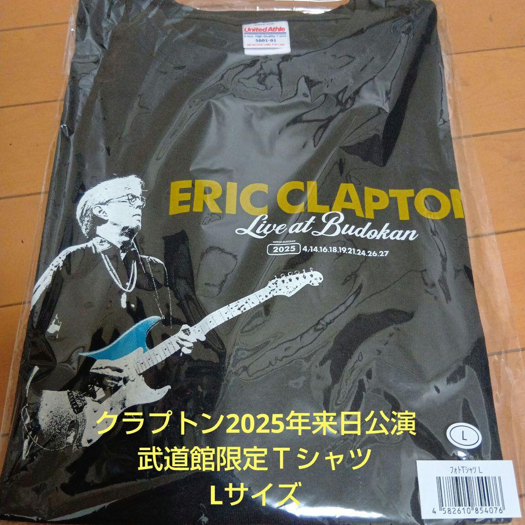 エリック・クラプトン★2025年日本武道館公演限定★ フォトＴシャツ（L）