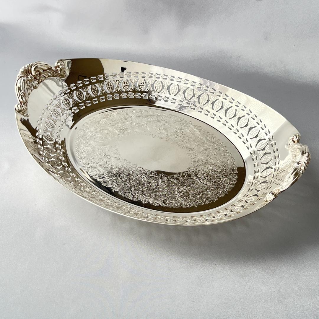 【Barker & Ellis】素晴らしいチェイシングのフルーツトレー