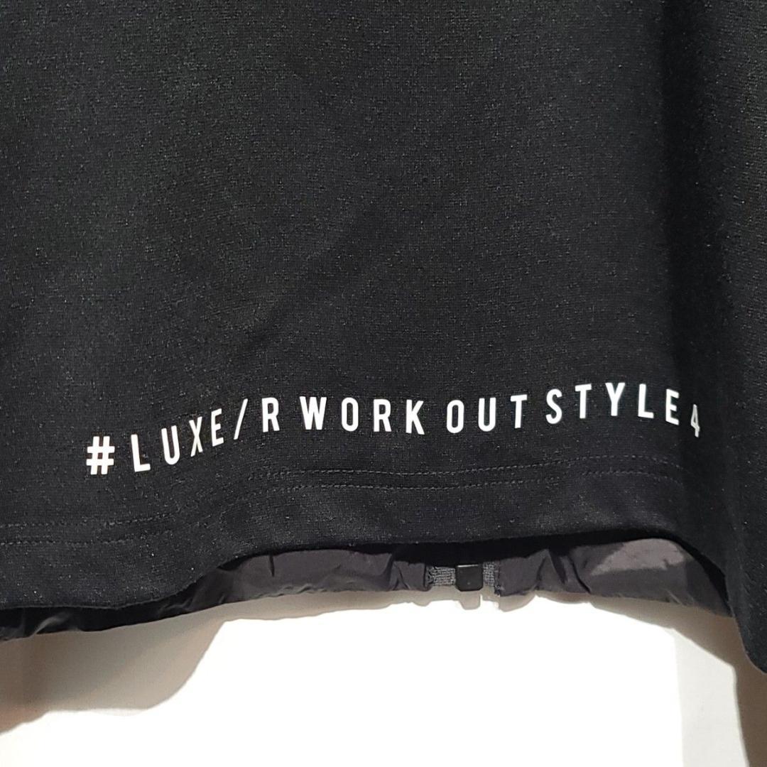 LUXE/R コンビネーション ダウン フード ジャケット M 黒