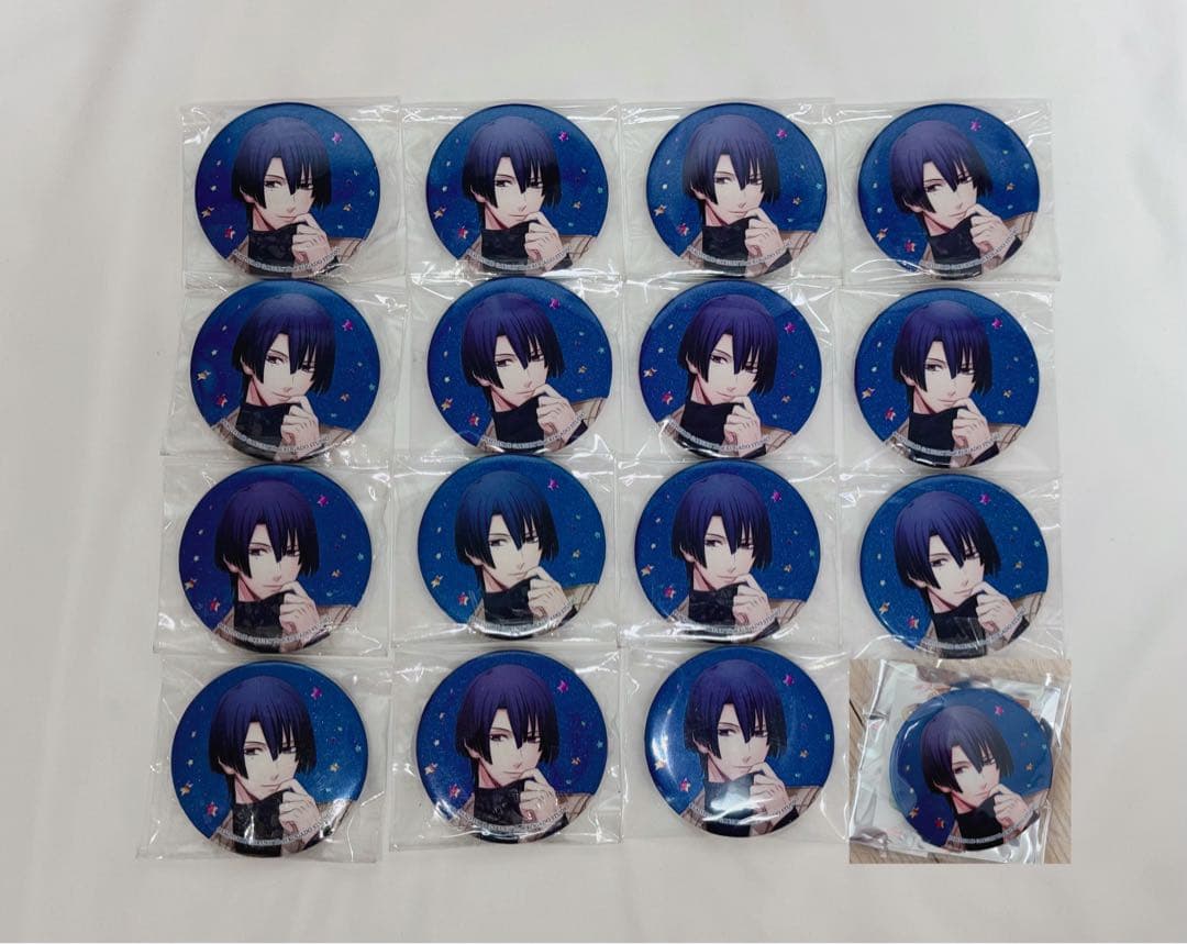 うたプリ グリッタースター 缶バッジ 聖川真斗