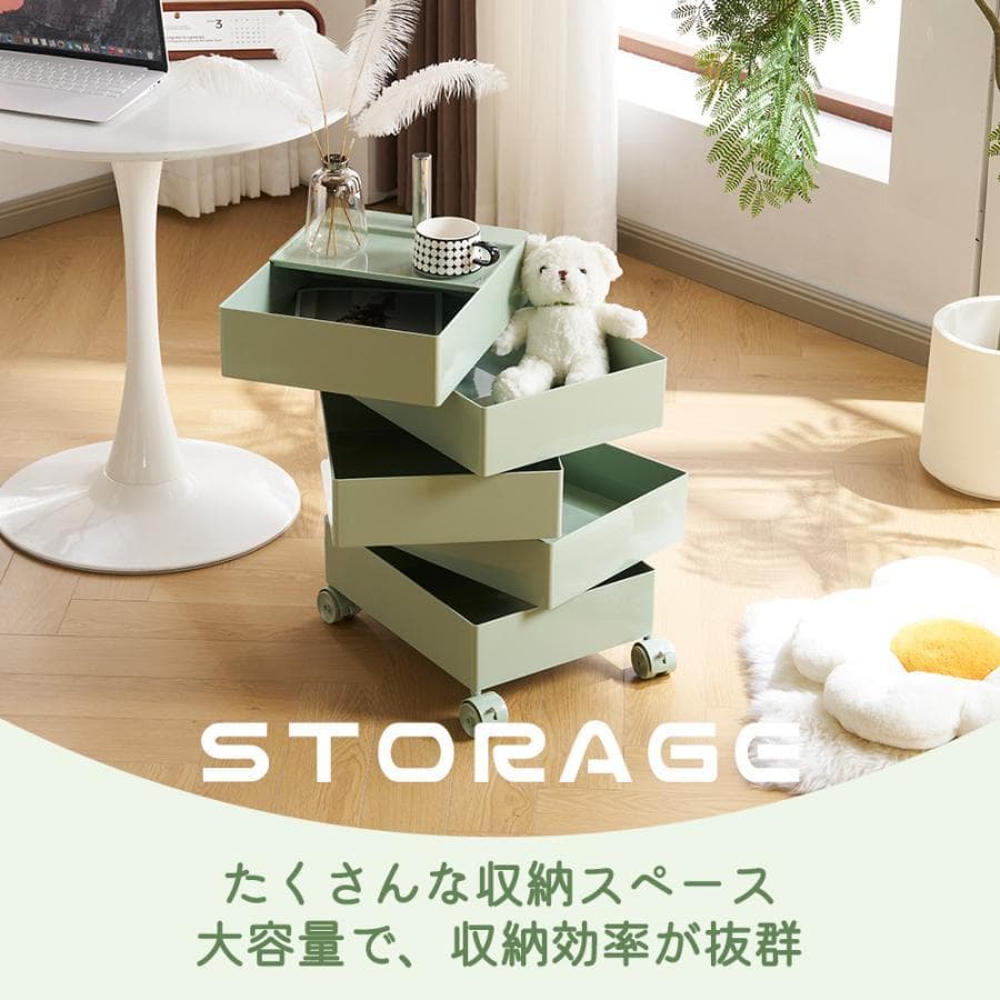 訳あり部品デスクワゴン サイドワゴン 収納 キャビネット 1326-170