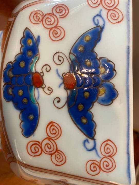 江戸末期から明治はじめの骨董、六角鉢