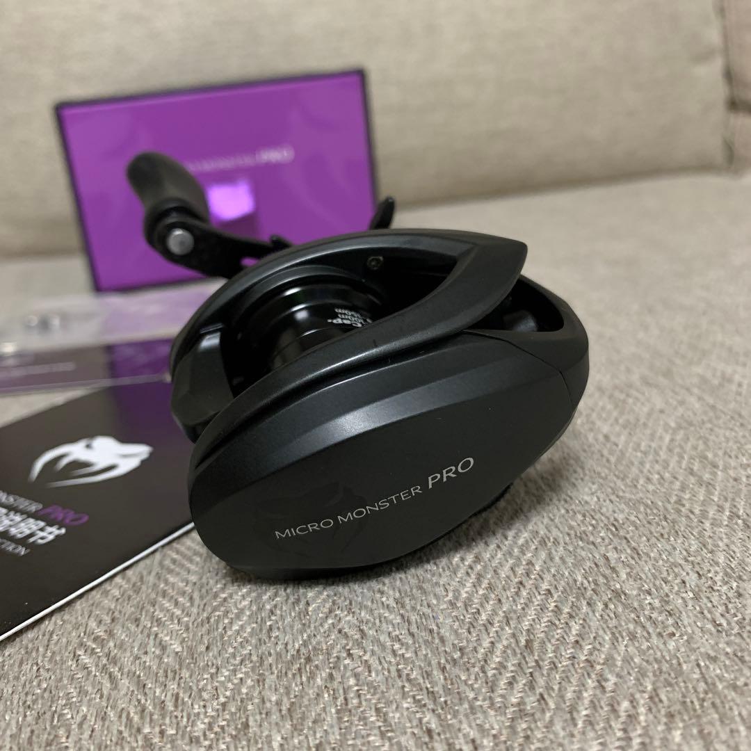 人気 kingdom MICRO MONSTAR PRO 左巻き ベイトリール