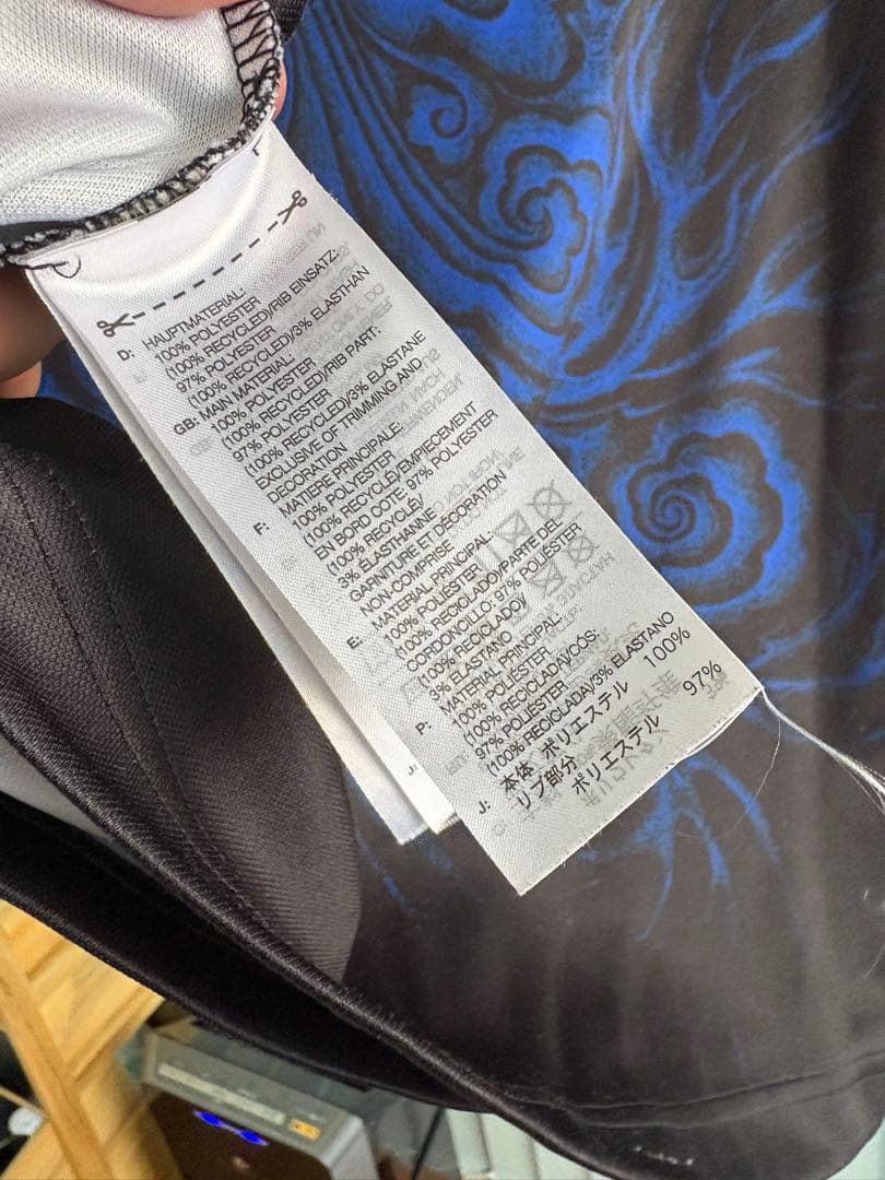 即配可Y-3 サッカー日本代表 長袖シャツ 2XSワールドカップ