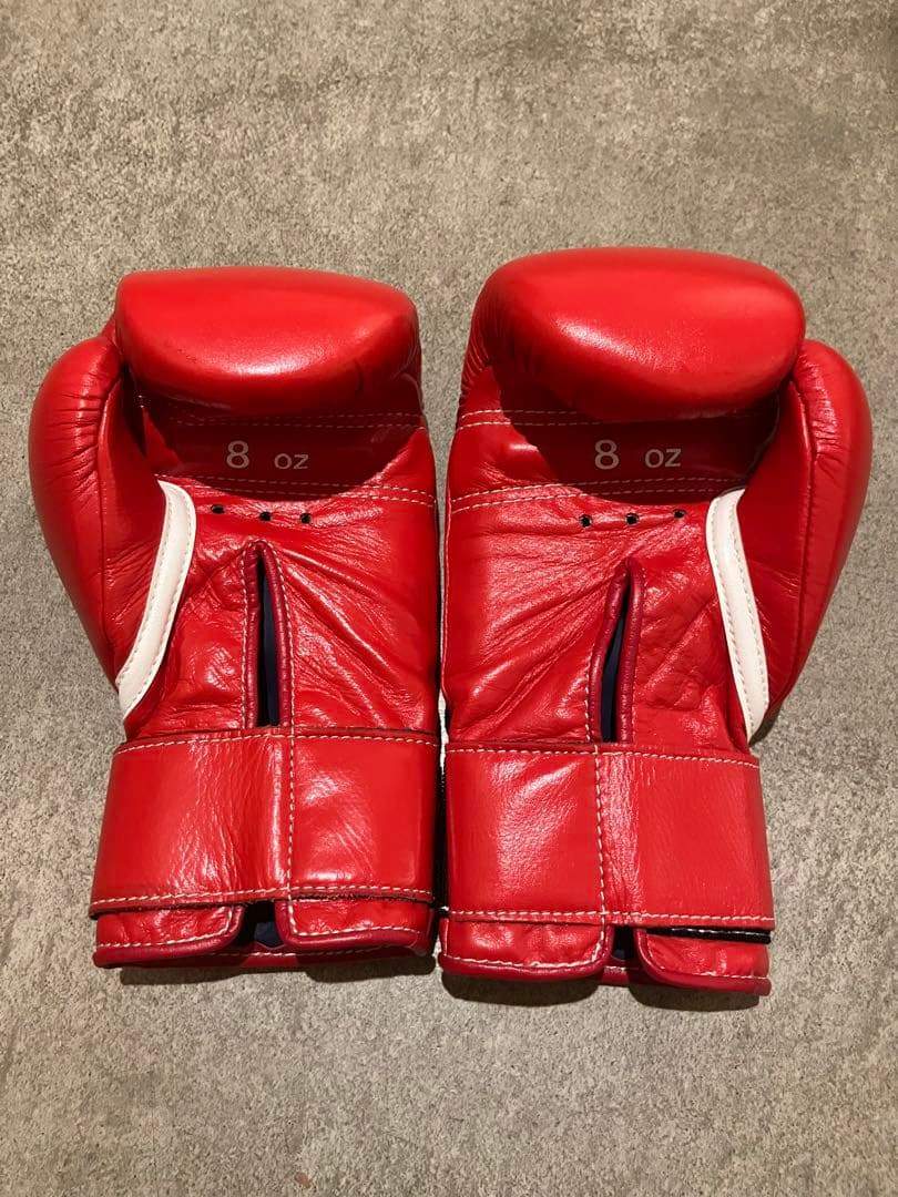 winning ウィニングボクシンググローブ レッド 8オンス MS-200B