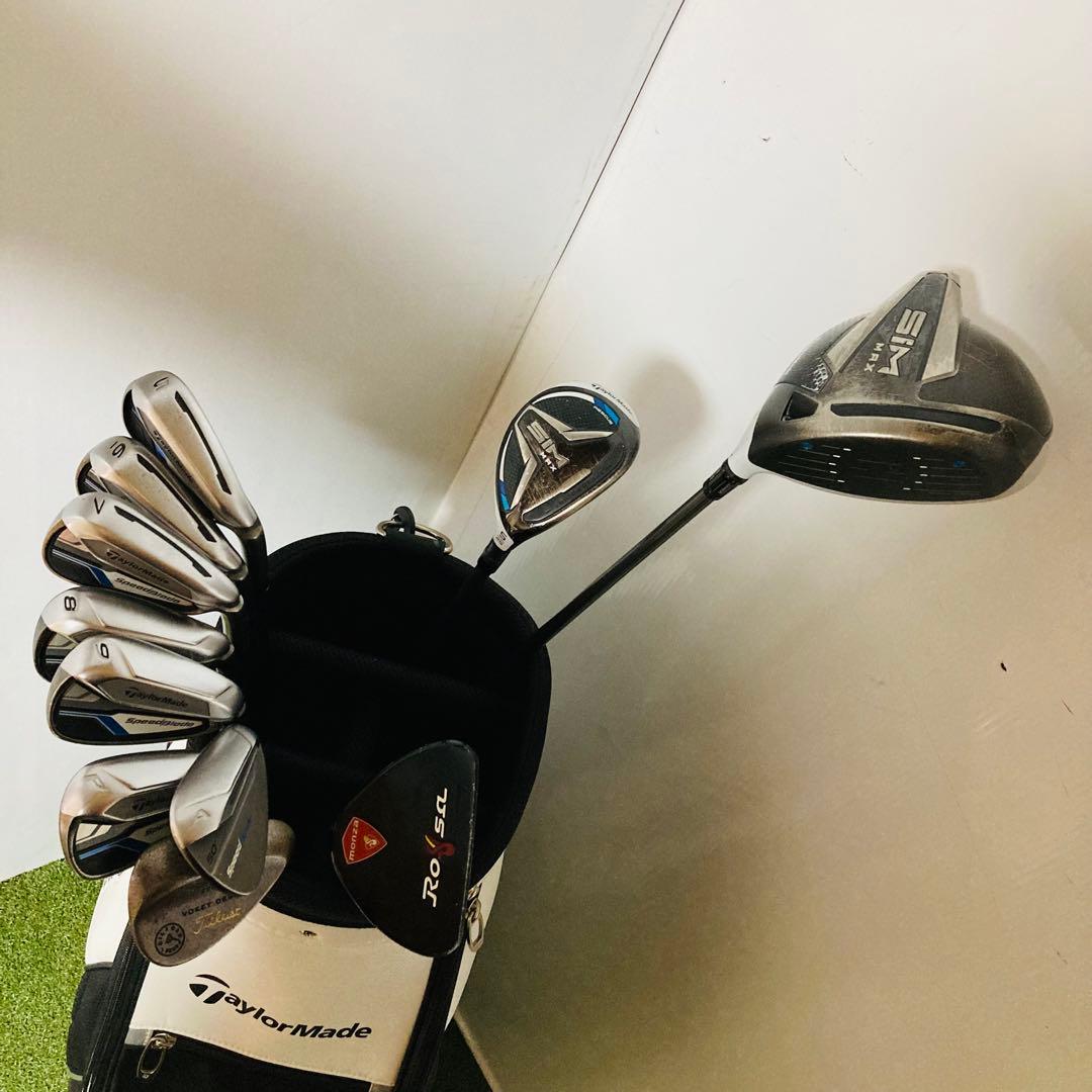 TaylorMade テーラーメイド SIM MAX メンズ ゴルフセット