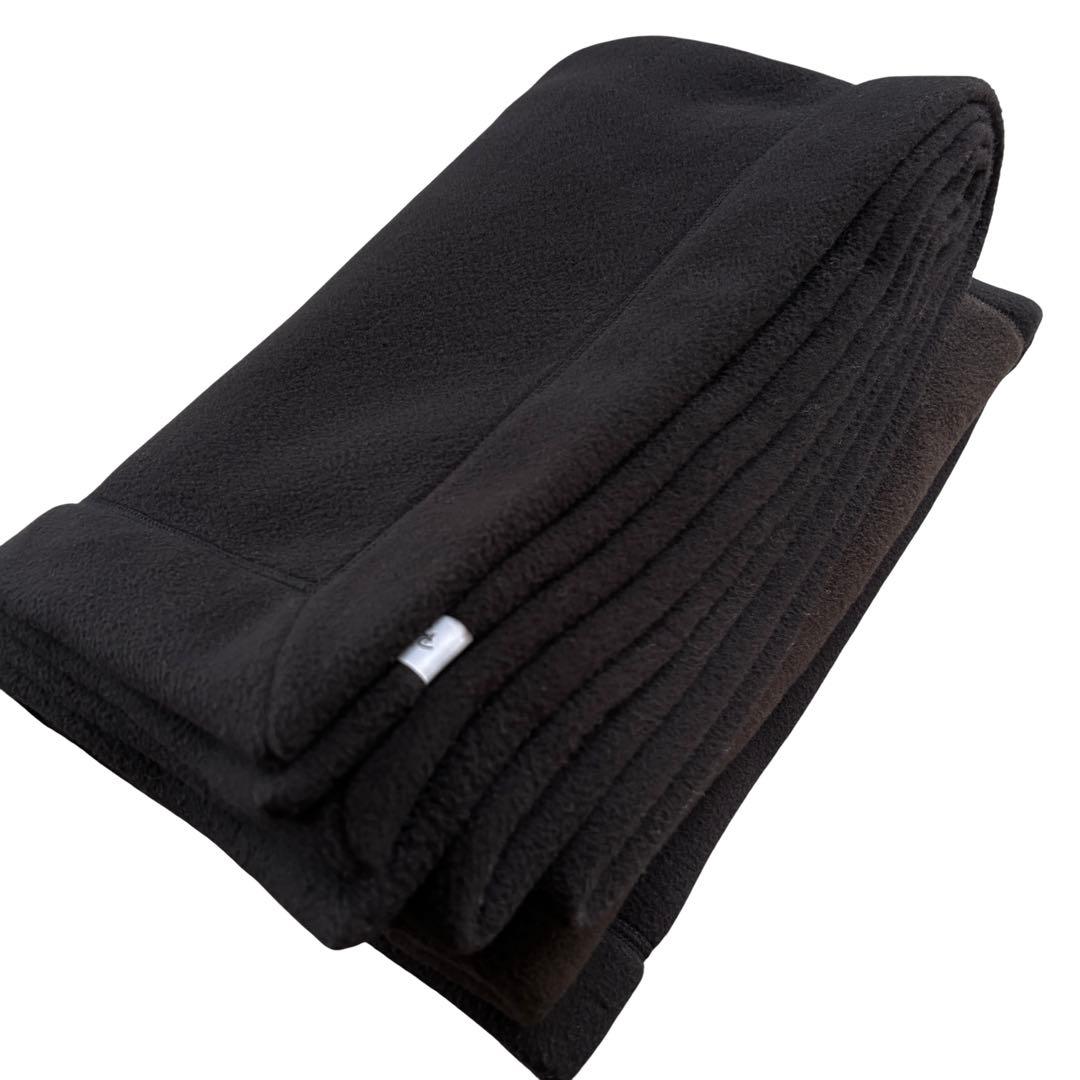 ディセンダント x ロンハーマン カシャロ フリース ブランケット ブラック