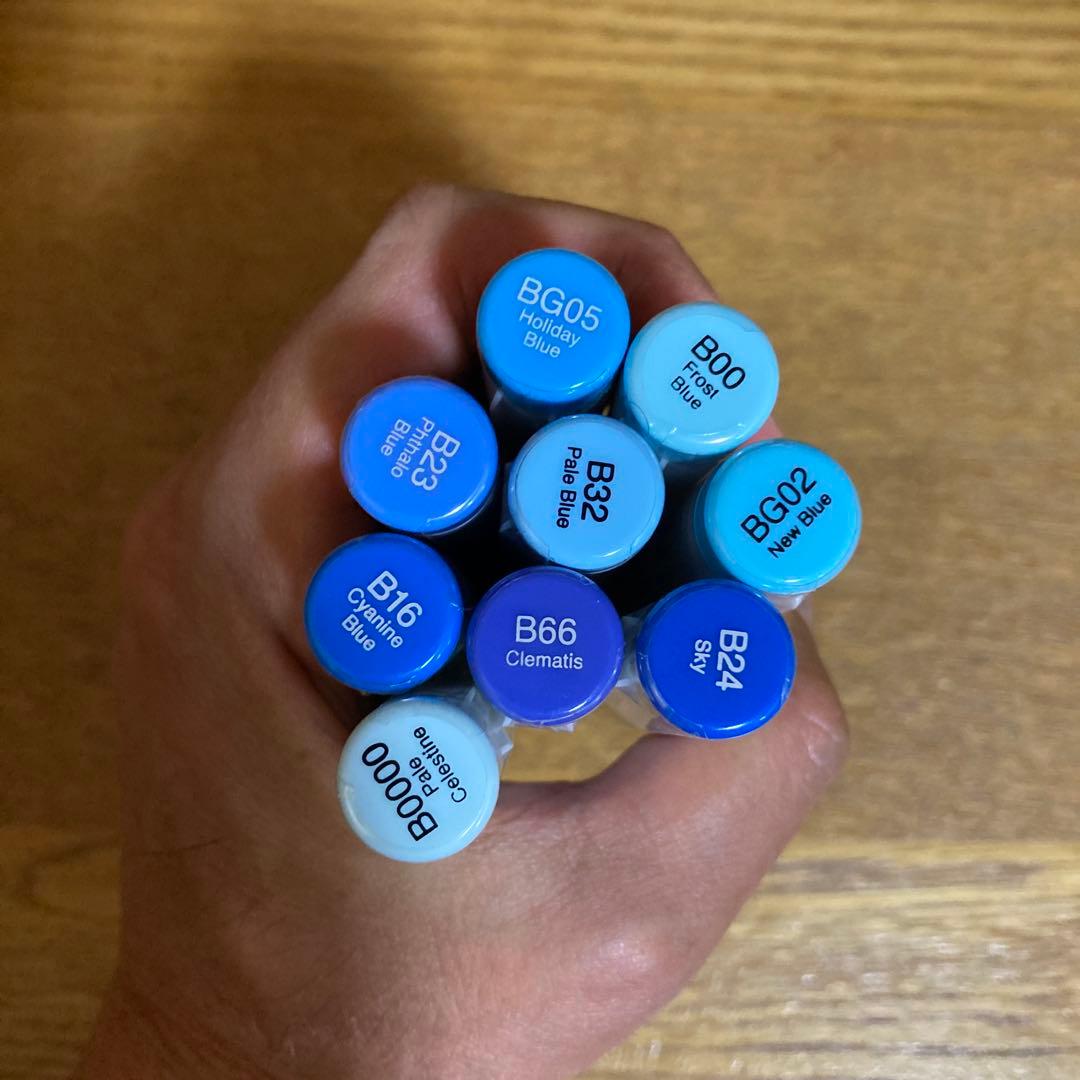 コピックインク未使用71本＆使用中30本合わせて101本さらにおまけ付き