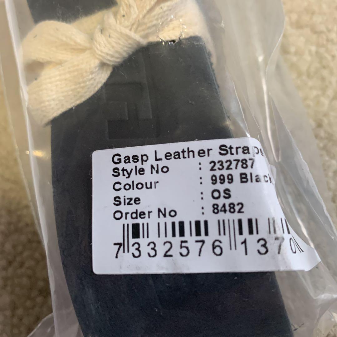 Gasp レザーリフティングストラップ　シーク  ハービンジャー