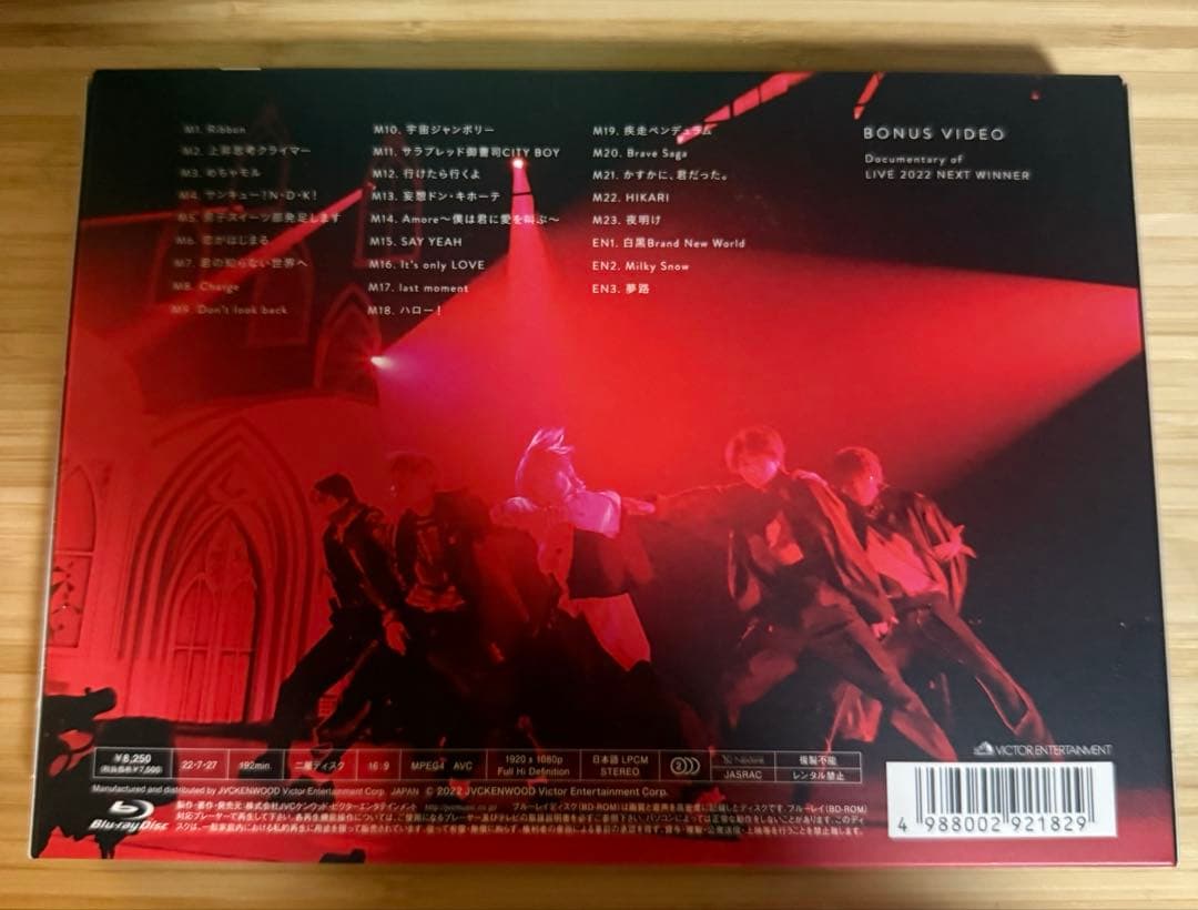 M!LK LIVE 2022 NEXT WINNER 初回限定盤Blu-ray