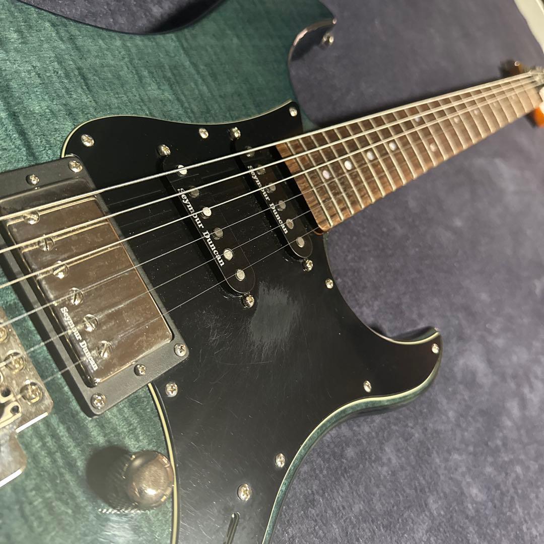 Yamaha PACIFICA 612 ヤマハ ギター アーム ソフトケース付き
