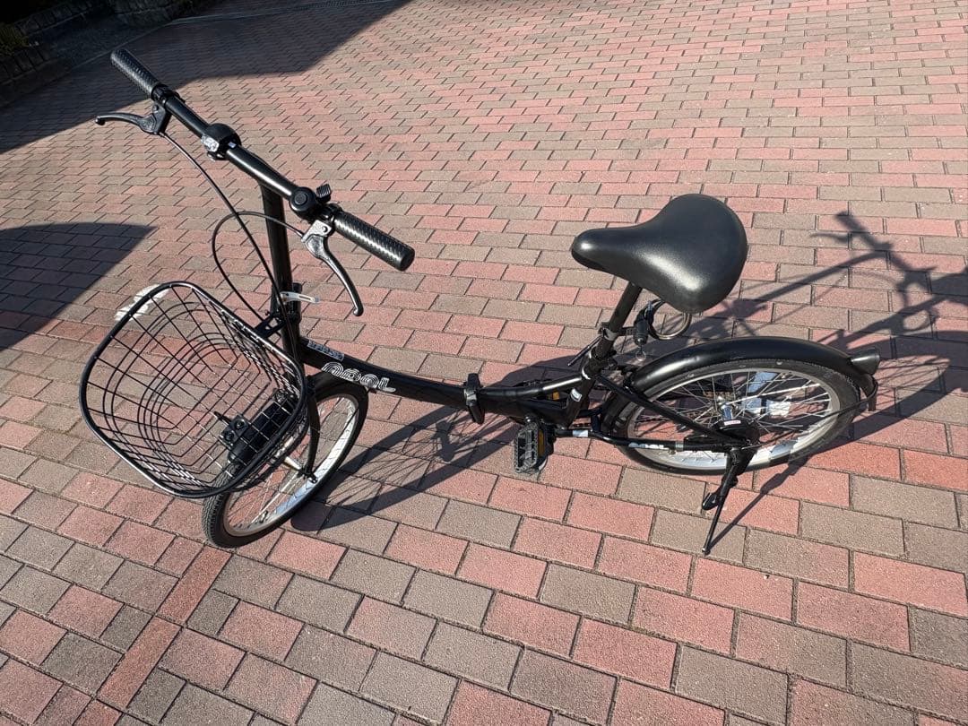 HIKARUさん専用 ブラッキー折り畳み自転車(20㌅)