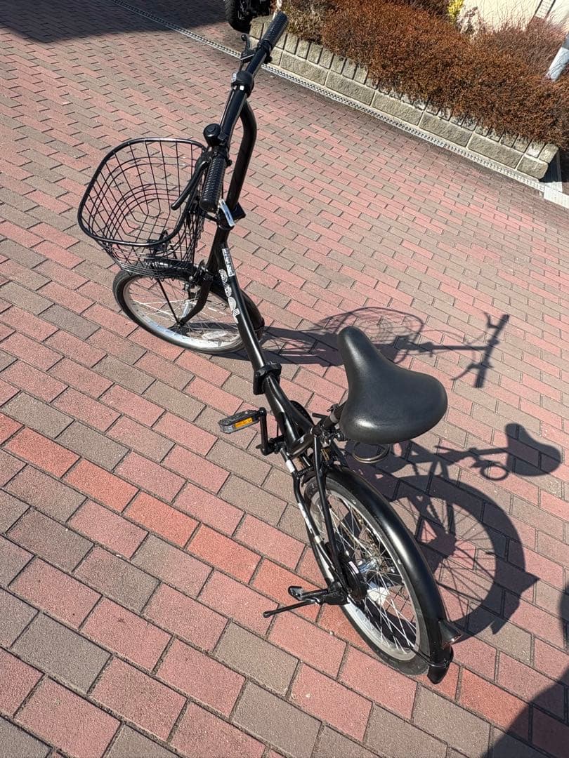 HIKARUさん専用 ブラッキー折り畳み自転車(20㌅)
