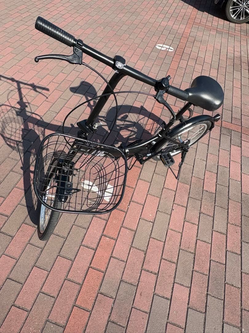 HIKARUさん専用 ブラッキー折り畳み自転車(20㌅)