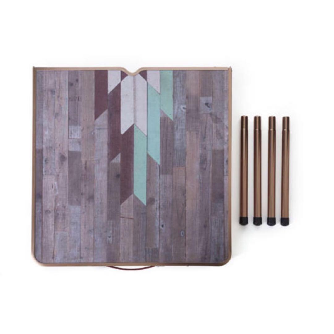 コールマン リビングテーブル120 モザイクウッド 廃盤品