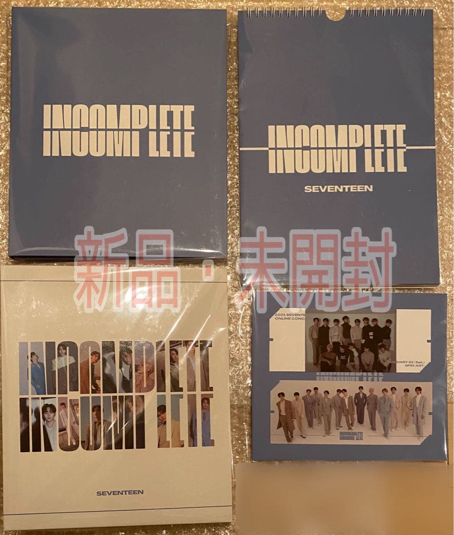 SEVENTEEN セブチ INCOMPLETE オンコン グッズ セット
