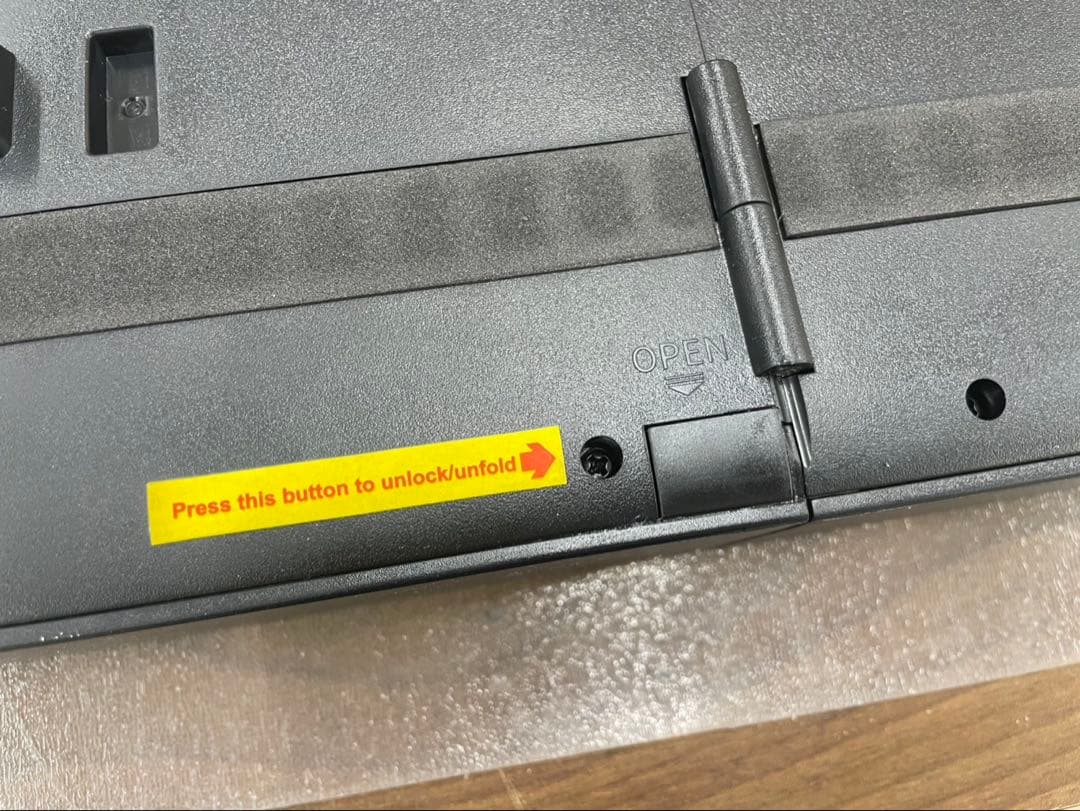 折りたたみ電子ピアノ　88鍵盤　充電タイプ　ブラック