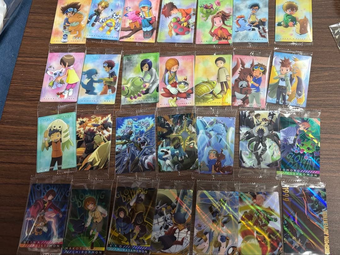 デジモン ビジュアルアートコレクション カードウエハース 全28種コンプリート