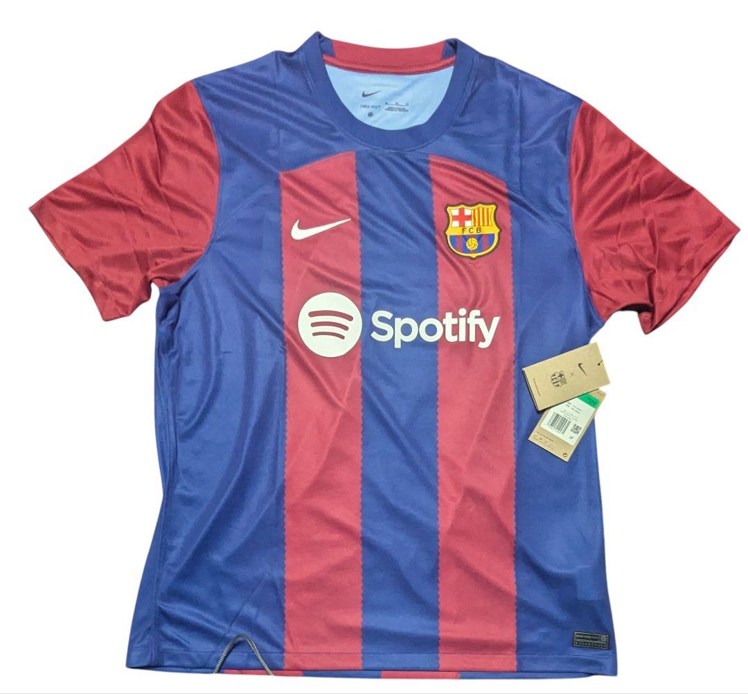 FCバルセロナ23-24ホーム 半ユニフォーム【NIKE】新品タグ付き