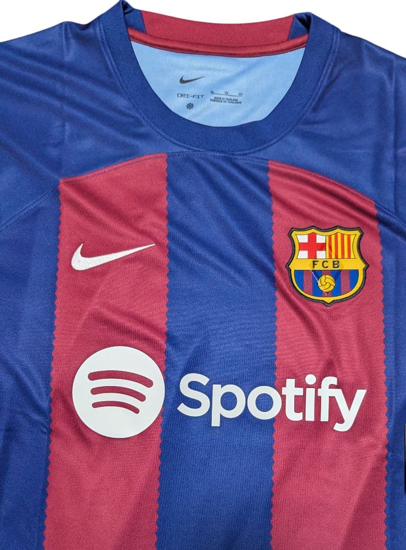 FCバルセロナ23-24ホーム 半ユニフォーム【NIKE】新品タグ付き