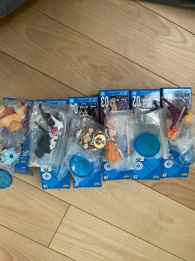 ワンピースワールドコレクタブルフィギュア　大海賊　大百景　コンプリート