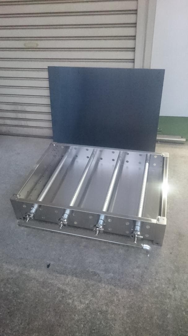 大量調理に 業務用 グリラー 幅750mm 鉄板焼 プロパンガス 屋台 副開業祭