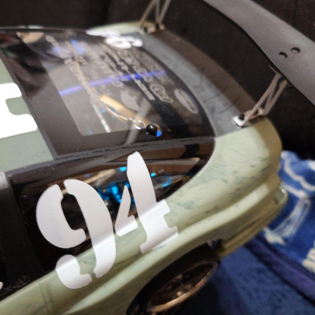 ラジコンドリフト　１８０Gonzalez ドリフトカー 94 オリーブグリーン