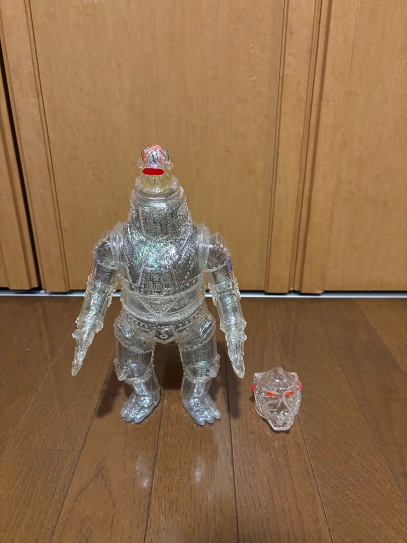 マルサン メカゴジラ Ⅱ 450 オーロラメカver. ソフビ