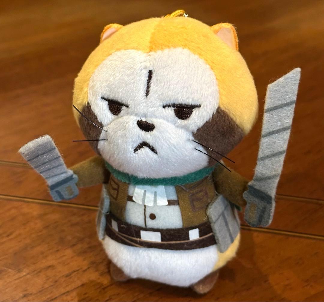 希少　タグつき　進撃の巨人 ×ラスカルコラボ　グッズセット