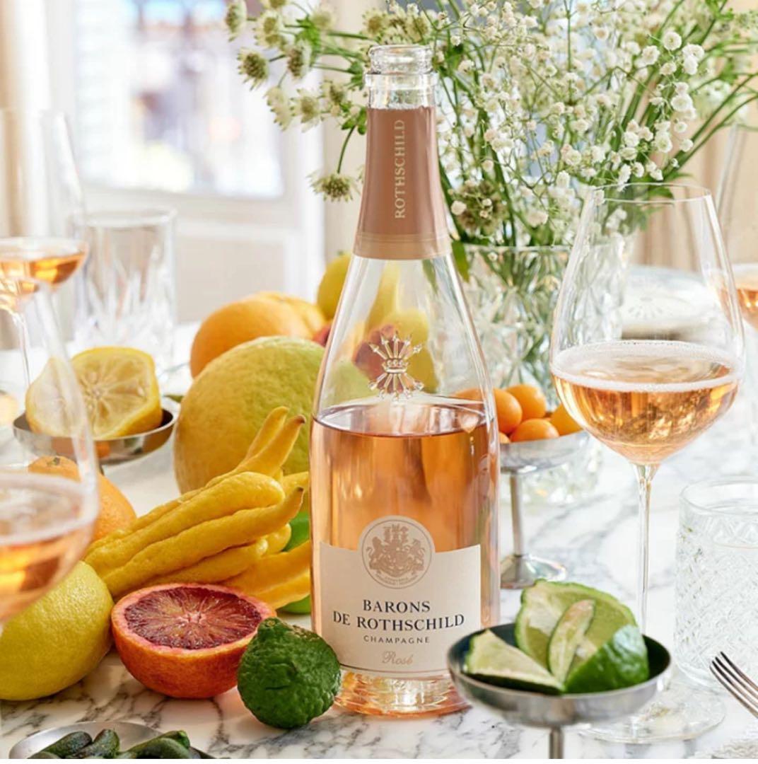 【値下げ可】Barons de Rothschild ロゼシャンパン