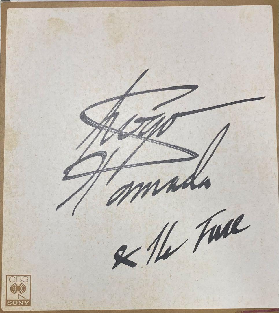 浜田省吾さんサイン色紙2枚組(最終値）