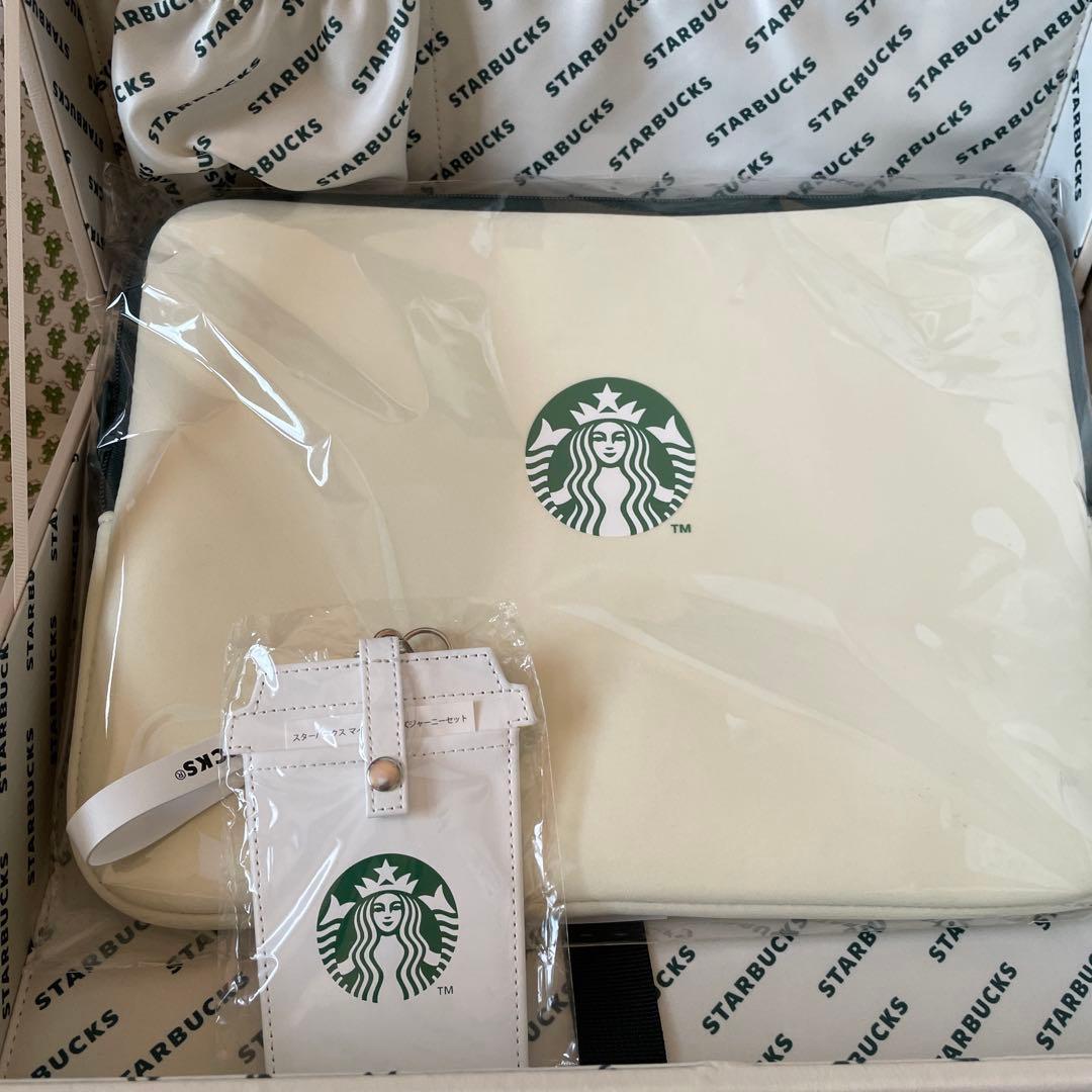 値下げ！スターバックス　限定　トランクバッグ＆2023年　福袋　グッズ5点セット