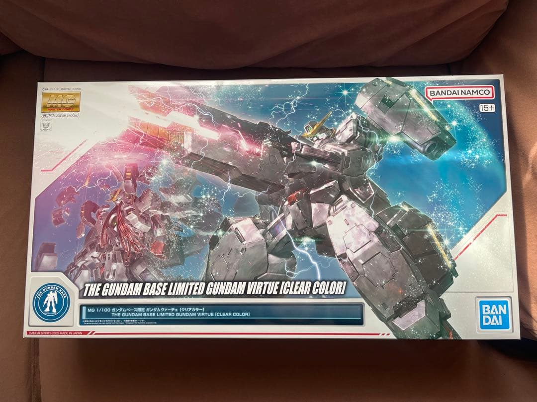 MG 1/100 ガンダムベース限定 ガンダムヴァーチェ [クリアカラー]
