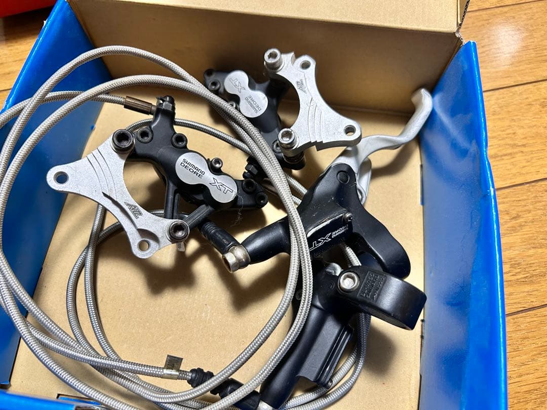 Shimano XT M755油圧ブレーキセット　初期モデル