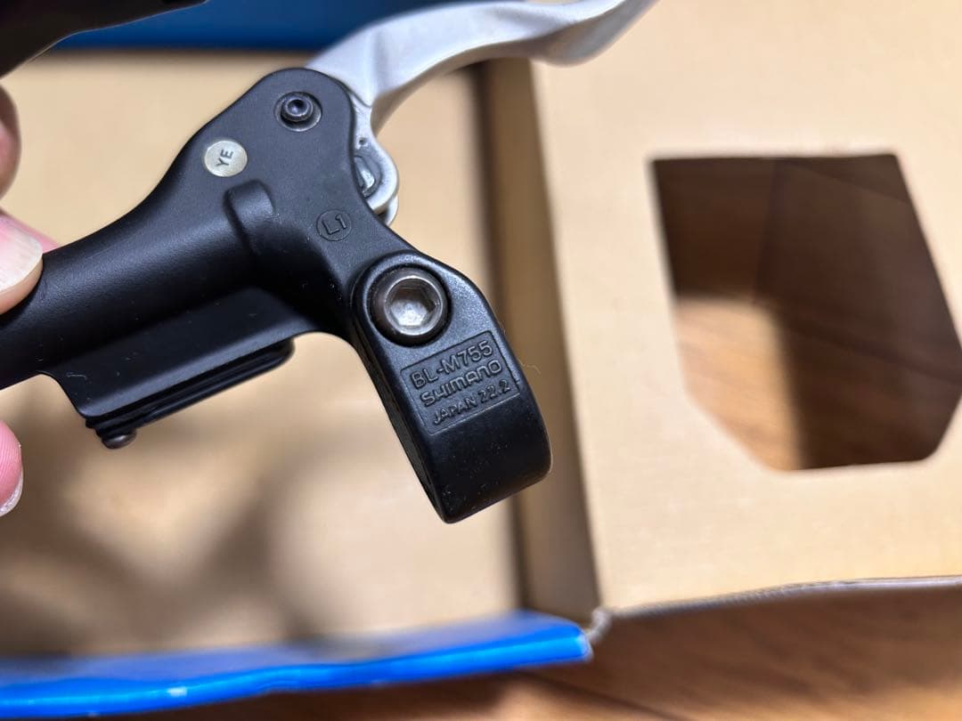 Shimano XT M755油圧ブレーキセット　初期モデル