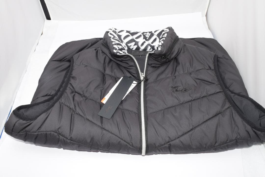 新品☆ダンスウィズドラゴン ストレッチ マイクロ タフ タベスト☆黒☆XLサイズ