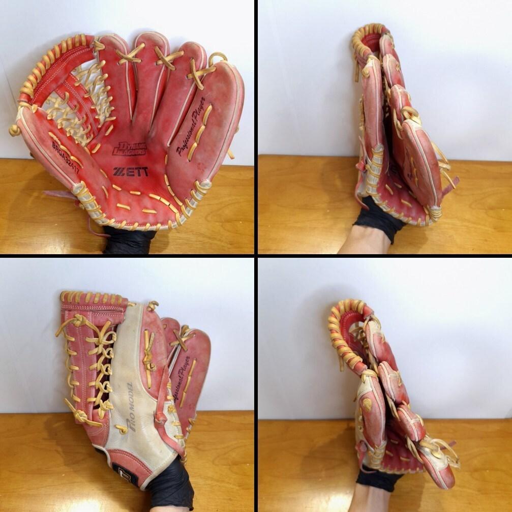 ZETT ゼット 日本製 赤星憲広モデル 本人使用カラー 外野用 軟式グローブ