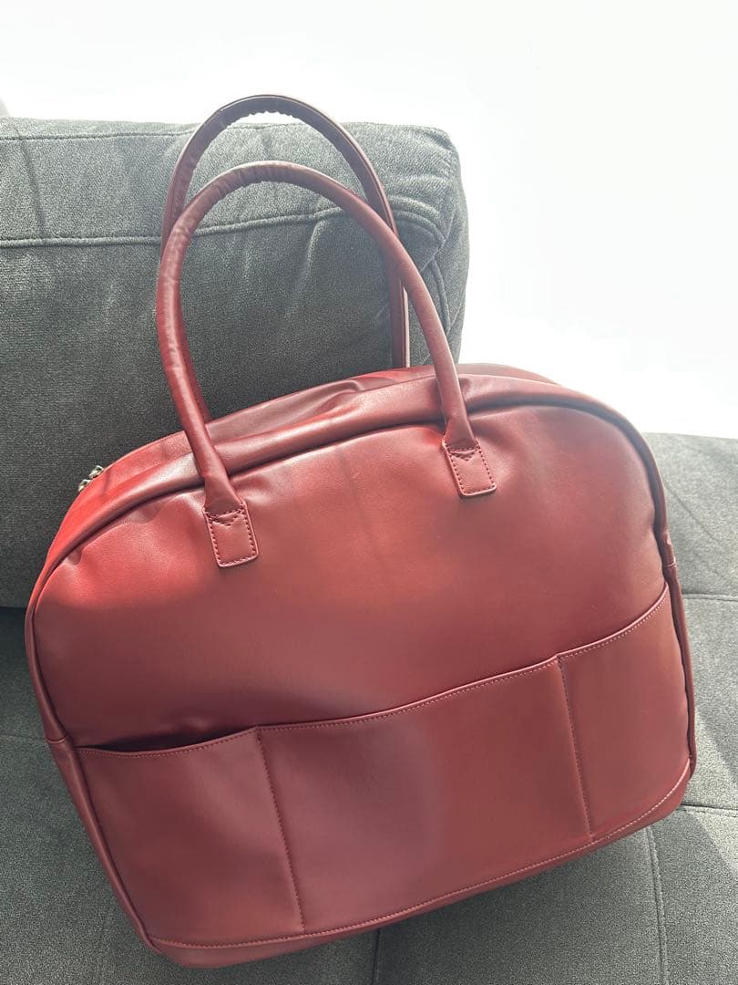 Aww サボテンヴィーガンレザーウィークエンドボストンバッグ30L