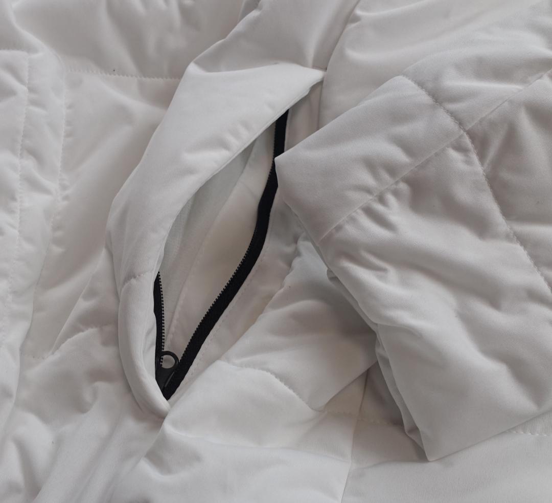 新品XL アディダス ゴルフ 保温 中綿 キルティング ジャケットHG8291