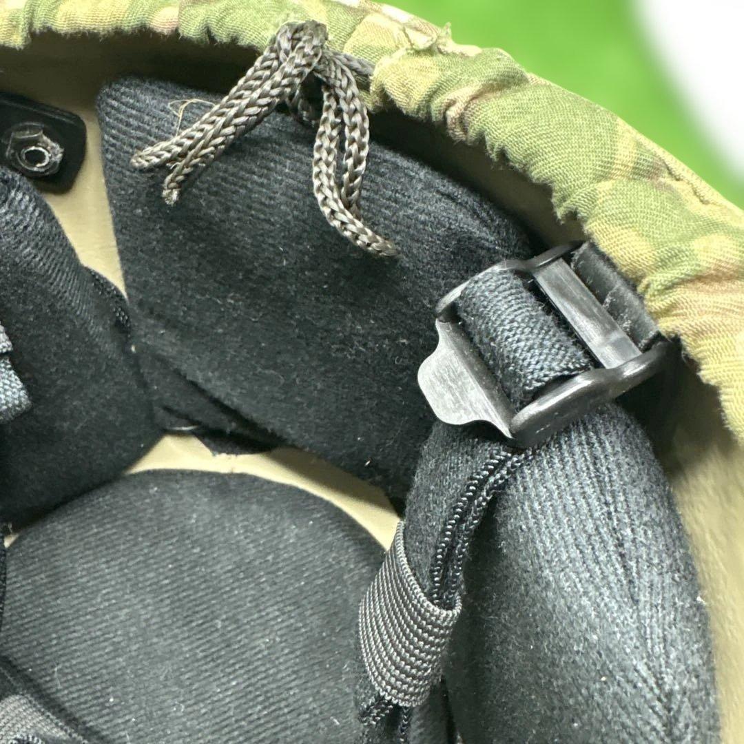 寶 米軍？マルチカム ヘルメット マウント付き アーミー サバゲー ミリタリー