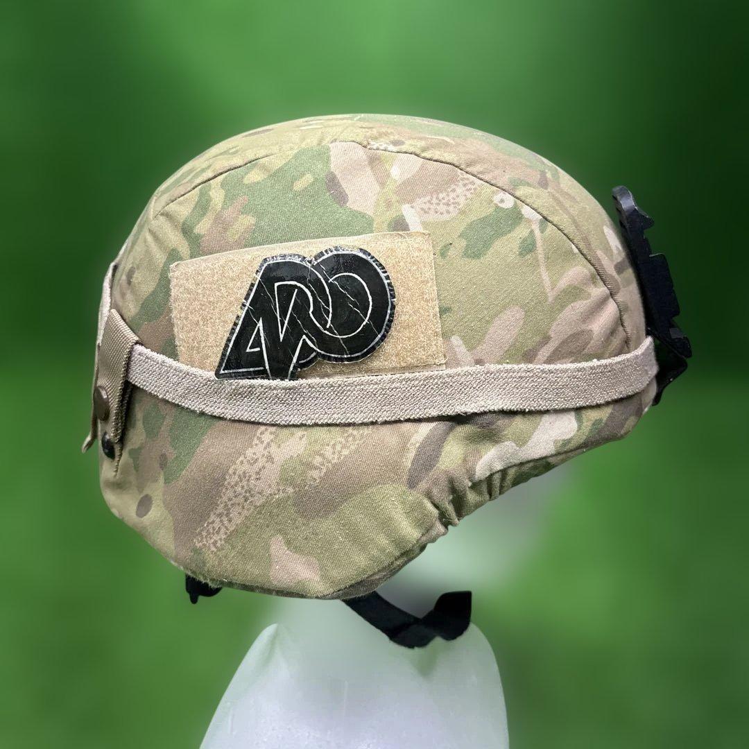 寶 米軍？マルチカム ヘルメット マウント付き アーミー サバゲー ミリタリー