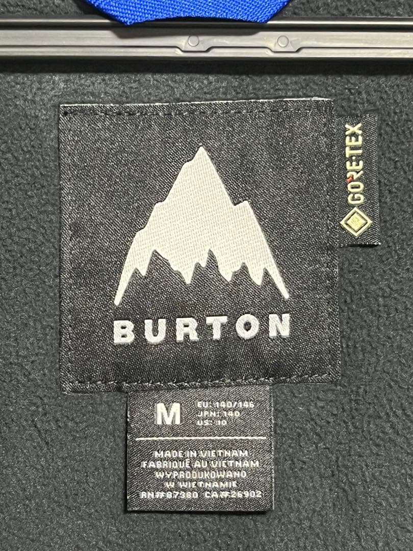 サイズM 140cm Burton GORE-TEX カーボネート ジャケット