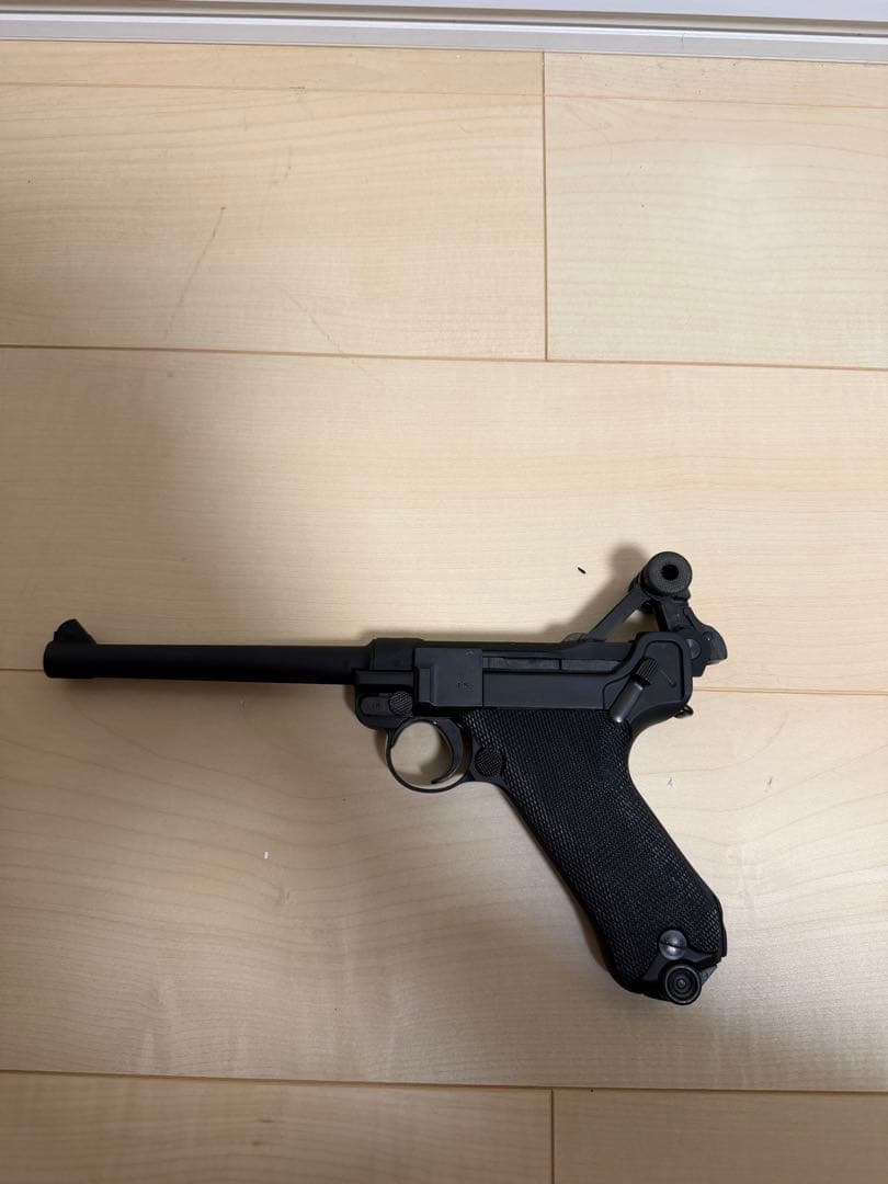 ジャンク　タナカ　ルガーP-08 ガスブローバック　ヘビーウェイト　6インチ