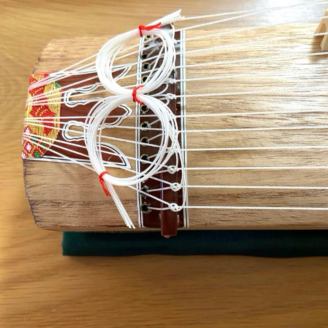 ミニお琴　全長42cm 琴　箏 和楽器 十三弦
