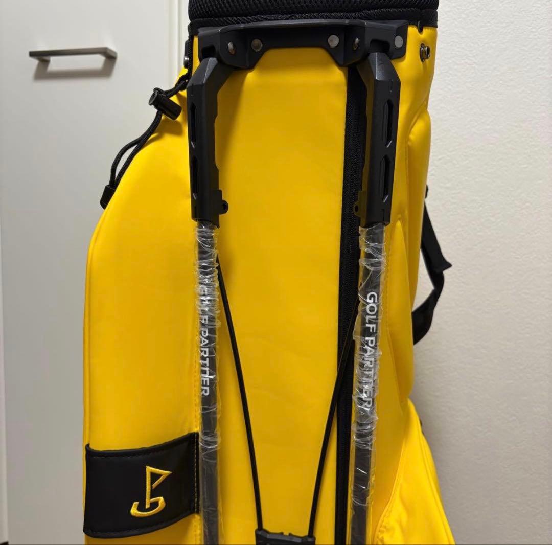 新品未使用品 GOLF PARTNER NEXGEN イエローキャディバッグ