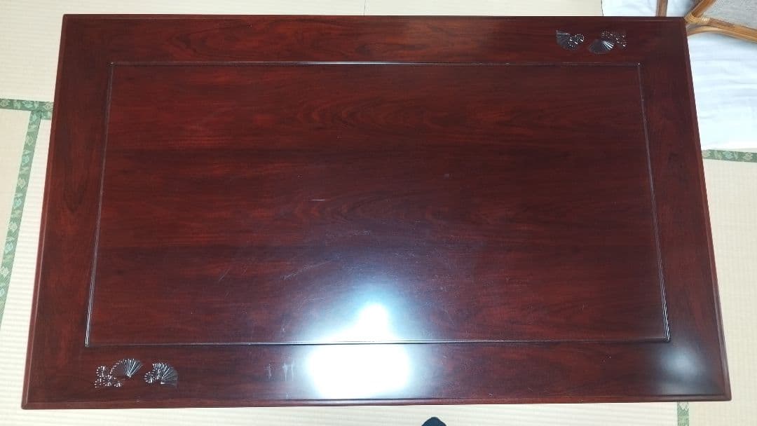 【直接引取】【 昭和レトロ 】高級 座卓 ローテーブル ２セット