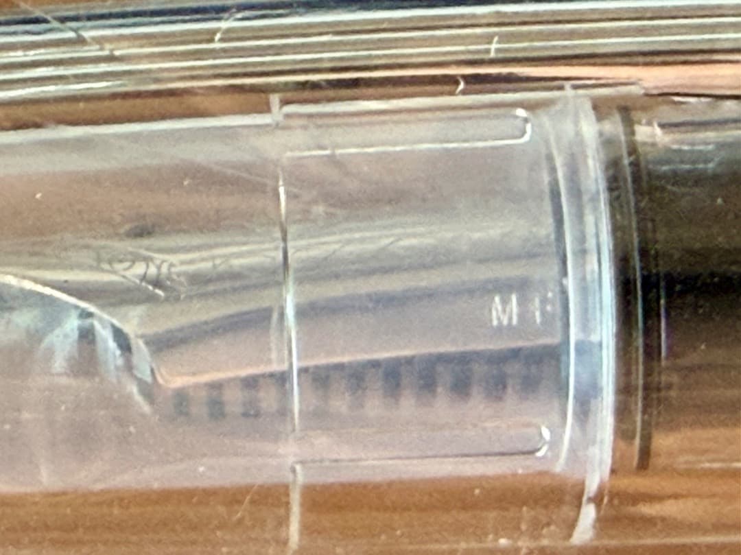 【未開封＋おまけ】 プロフィット21 MF（中細字）セーラー万年筆 透明 21金