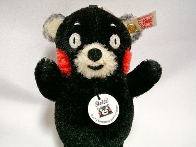 ◆Steiff　シュタイフ　くまモン　ぬいぐるみ　キーリング◆限定3500体◆