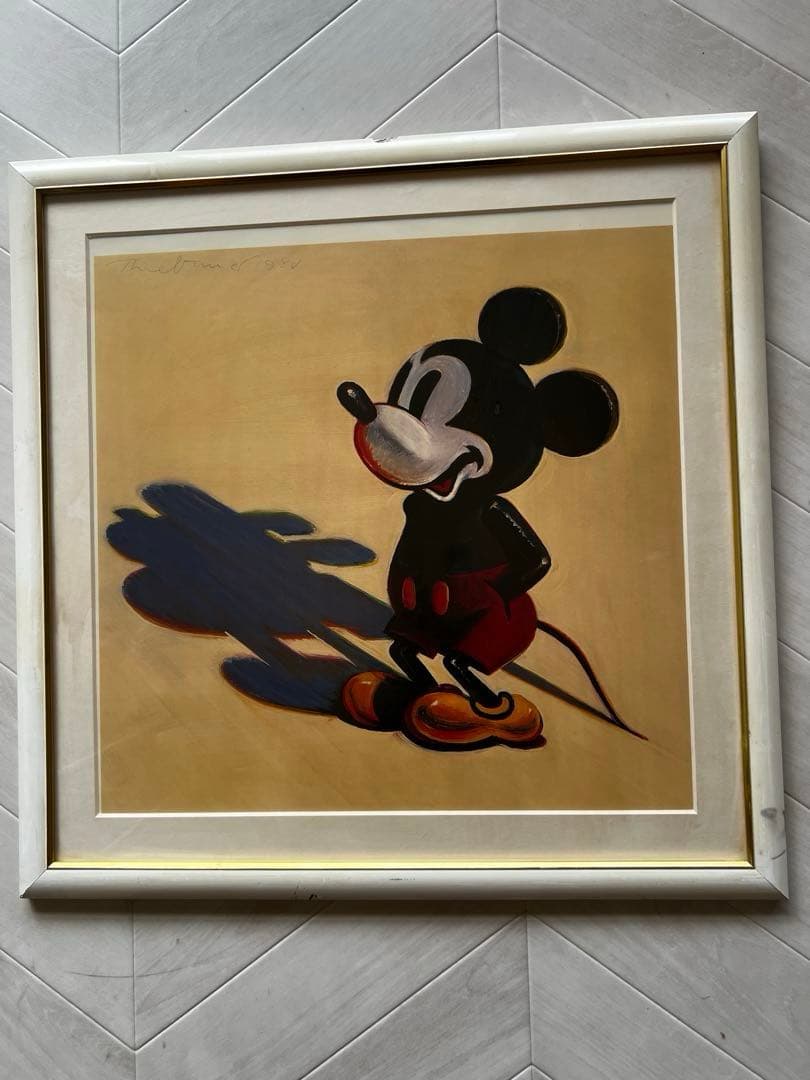 90s ヴィンテージ ウェイン・ティーボー　ミッキーマウス Disney